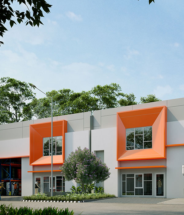 Area modern dan bisnis di Bandung